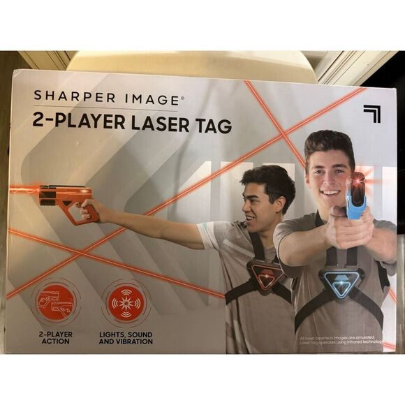 Laser X Ultra Double Blasters Laser Tag Game 2 Players Blue & Red OS - Picture 7 of 8